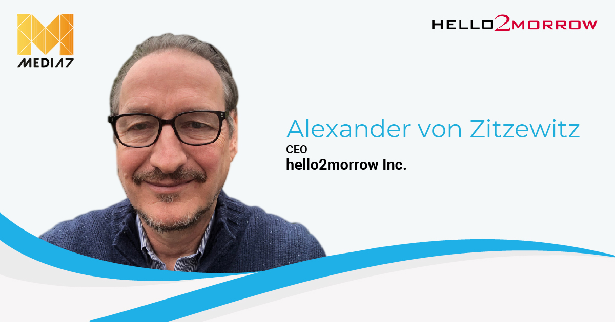 Alexander Von Zitzewitz, CEO at hello2morrow Inc.