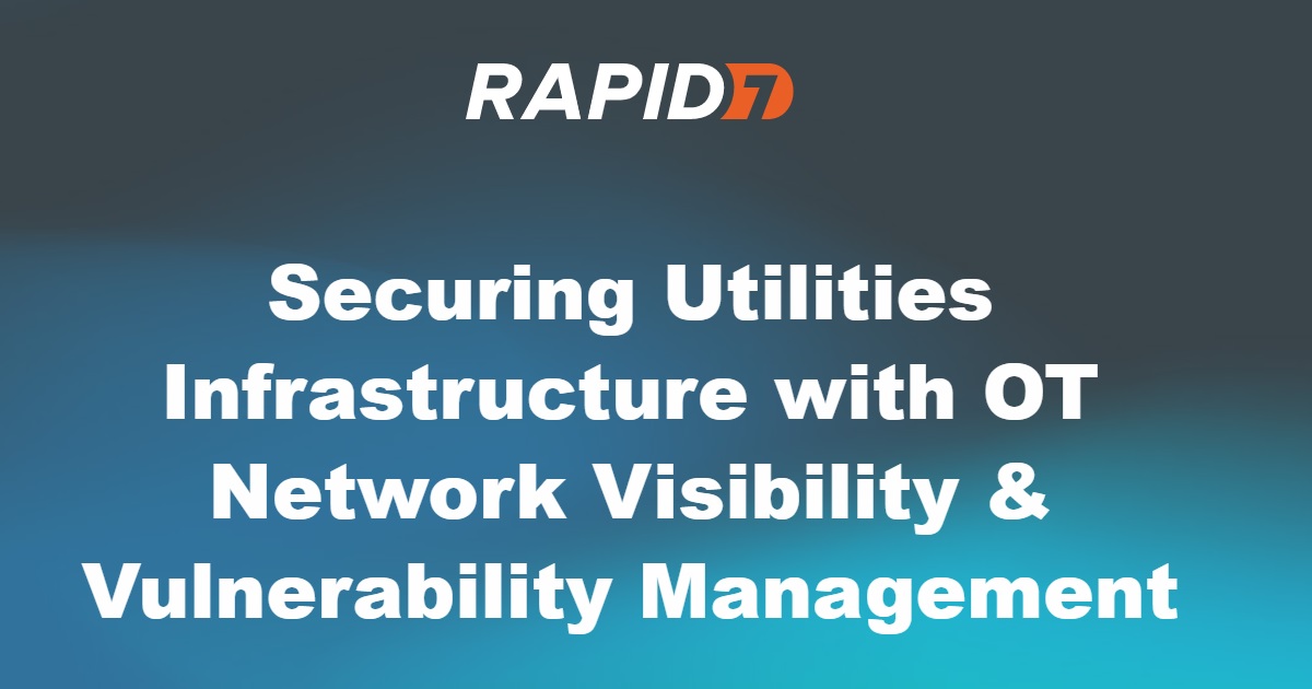 Securing Utilities Infrastructure with OT Network 