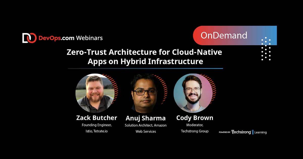 Zero-Trust Architecture for Cloud-Native Apps