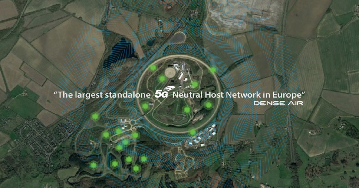 On the sustainability of the 5G AutoAir Network, Dense Air and Millbrook Partner